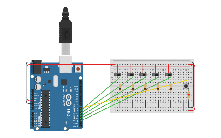 Circuit Design Digital Clock Tinkercad 7065