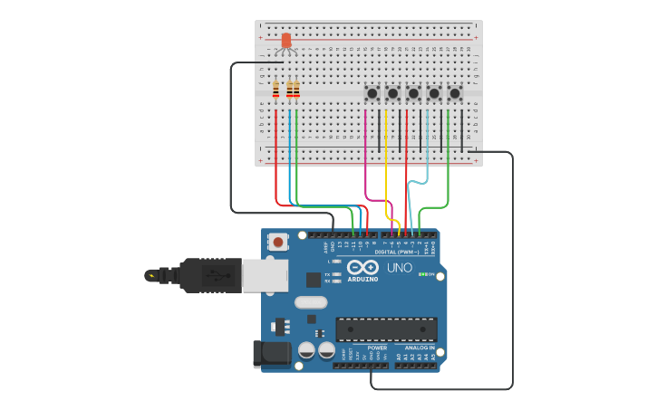 Circuit design 64707087_RGB Analog | Tinkercad