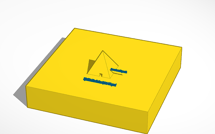 3D design Pyramid | Tinkercad