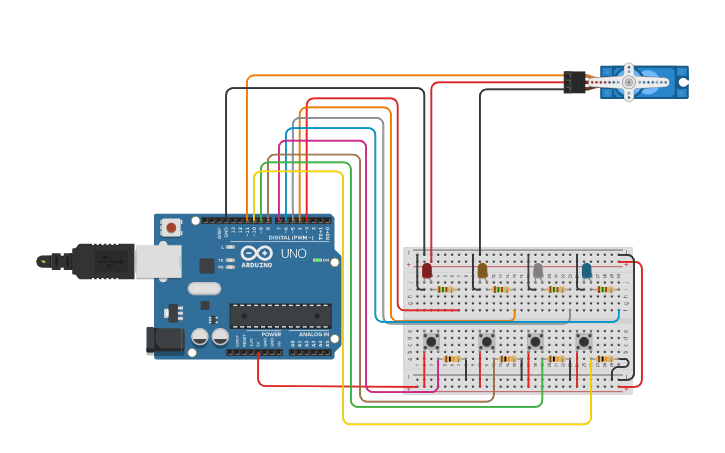 Circuit design recycle ♻ bin - Tinkercad