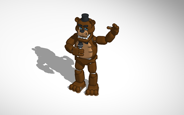 3D design FREDDY - Tinkercad