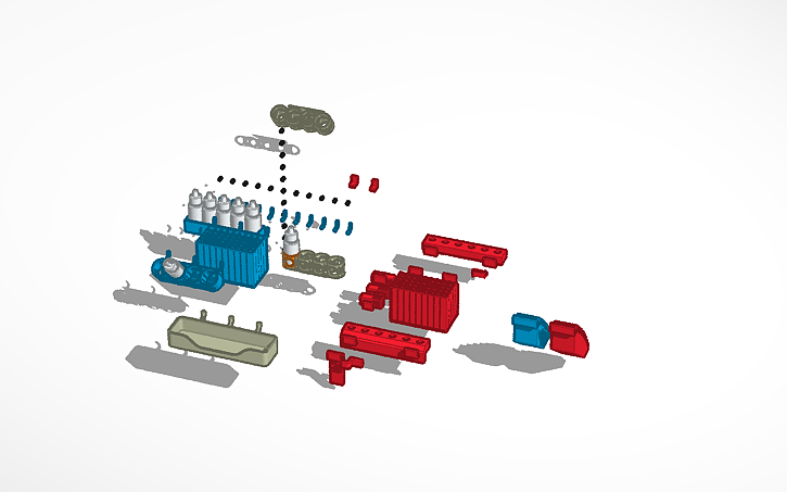 3D design Pegboard - Tinkercad