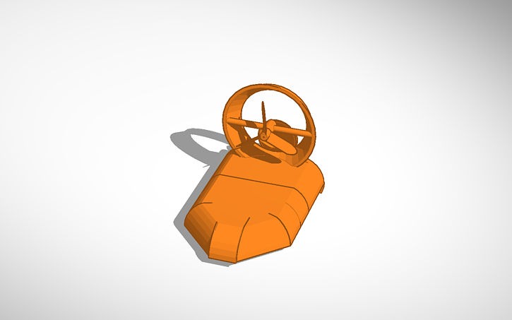 3d Design Hovercraft Prototype 1 Tinkercad