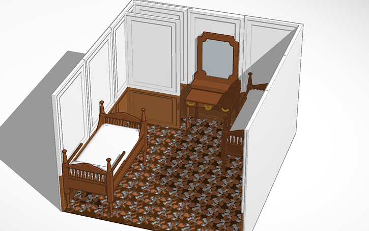 3d Design Titanic Titanicpart 22 1st Class Cabin Tinkercad