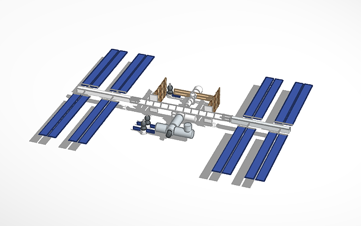 3D design ISS - International Space Station (Basic) | Tinkercad