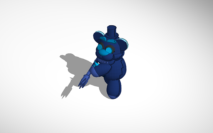 black ice frostbear plush