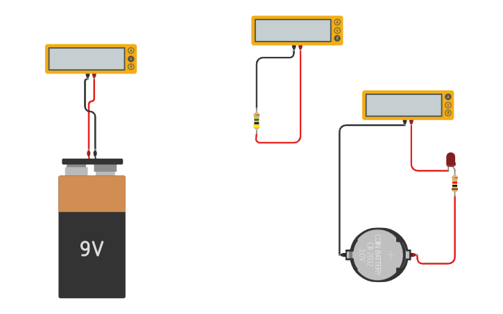 Circuit design multimeter | Tinkercad