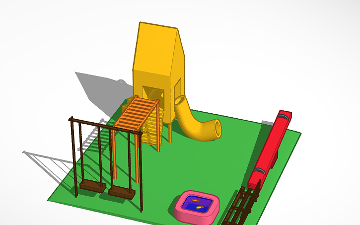 3D design PARQUE - Tinkercad