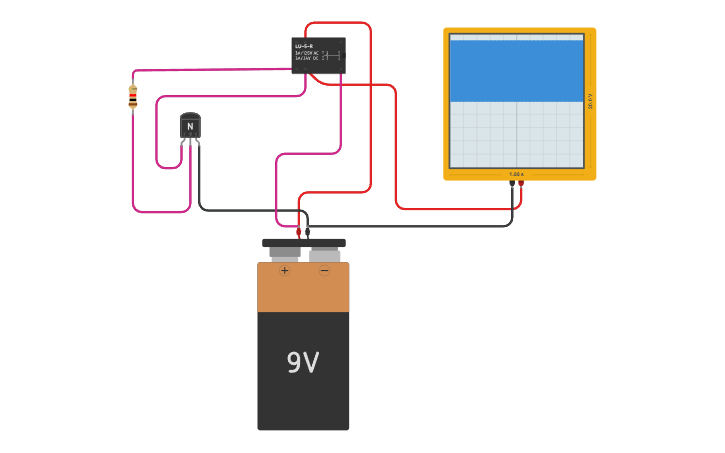 Circuit Design Trabajo Practico Relay - Tinkercad