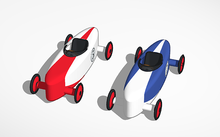 3D design Soapbox Racers - Tinkercad