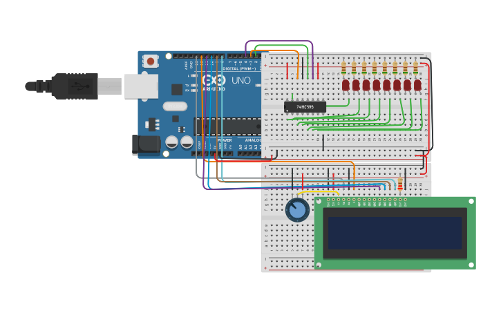Circuit design 28 | Tinkercad