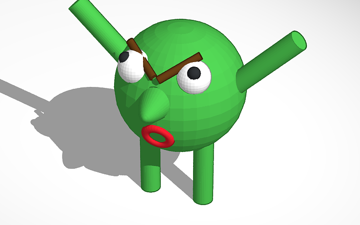 3D design monster - Tinkercad