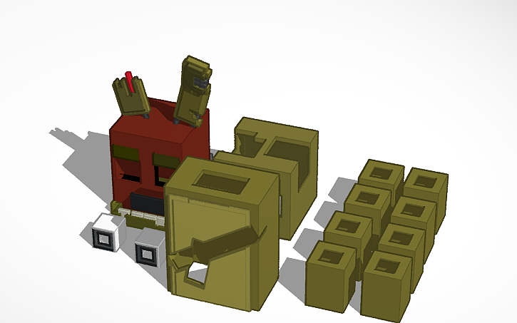 3D design springtrap - Tinkercad