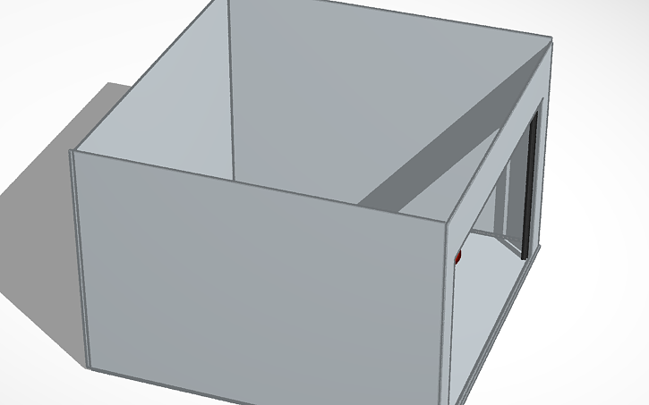 3D design SCP-173 containment chamber - Tinkercad