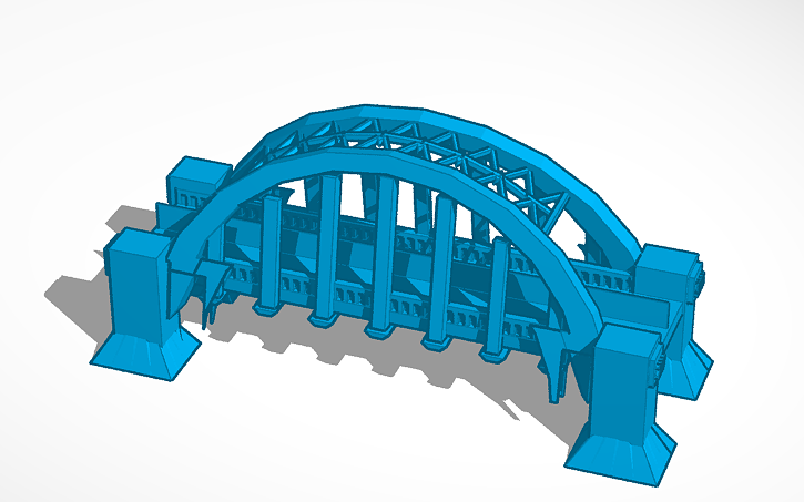 3D design ML Bridge - Tinkercad