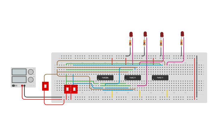 Circuit Design Demux Tinkercad Circuit Design Demux Tinkercad