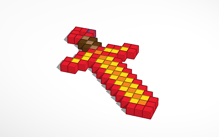 Ima Ri Minecraft Spada Tinkercad - 3d design micahcraft18s roblox avatar tinkercad