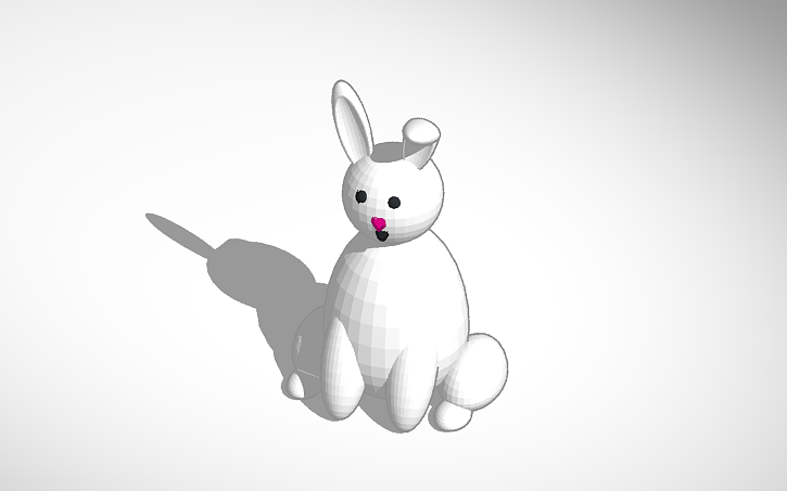 3D design Bunny | Tinkercad