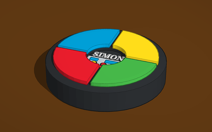 3D design Simon Says - Tinkercad