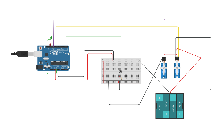 Circuit design Greg Animatronic Code Copy of 10/9/20 - Tinkercad