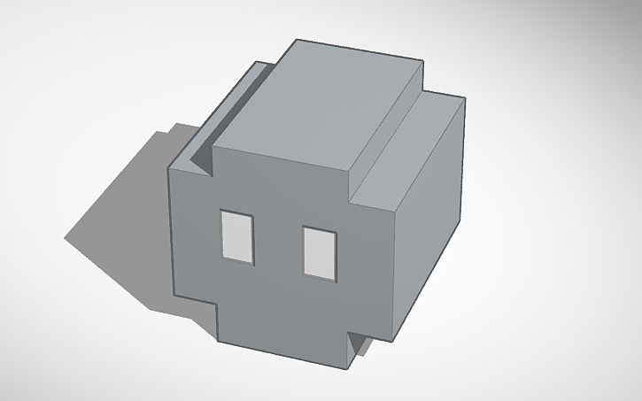 Gd Icon Outlines 3D design GD/Geometry Dash icon template - Tinkercad