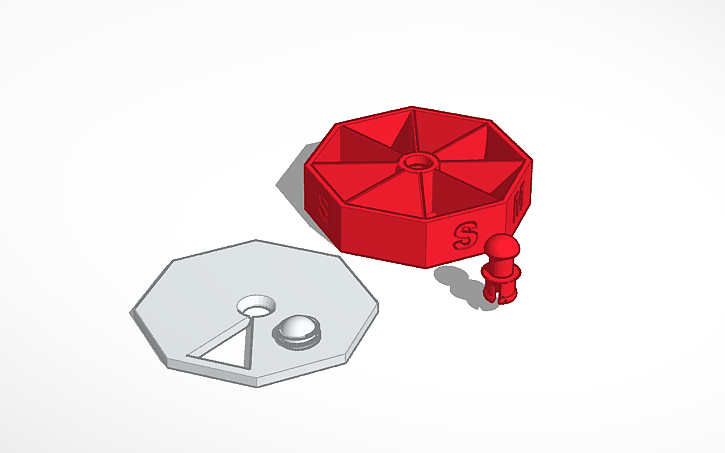 3D design Copy of Pill Box - Tinkercad