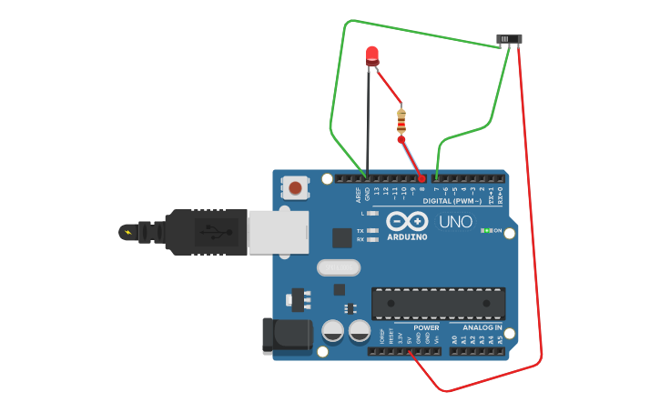 Circuit design Arduino - Tinkercad