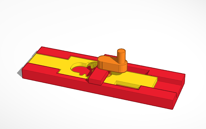 3d Design Reciprocating Mechanism Tinkercad