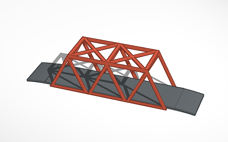 3D design Truss Bridge - T725 3D design Truss Bridge - T725