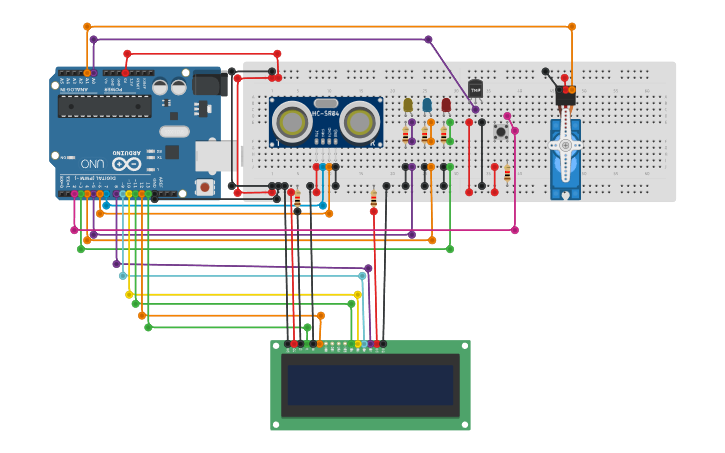 Circuit design DMPA 16 - Tinkercad