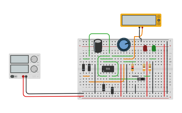 Circuit design Circuito - Tinkercad