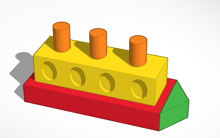 3D design boat - Tinkercad