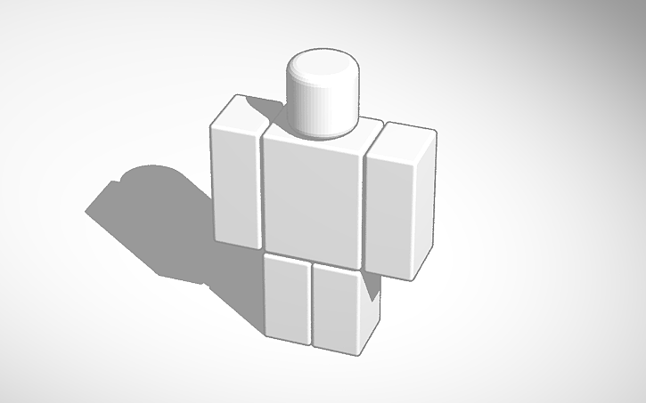 3D design Roblox Avatar R6 - Tinkercad