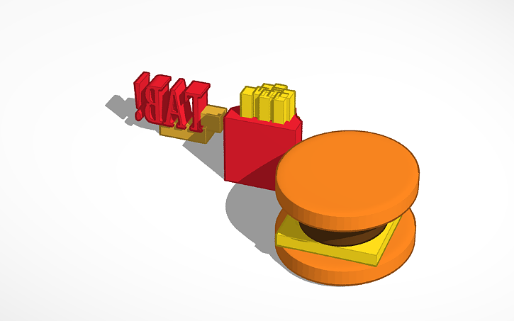 3D design My happy meal | Tinkercad