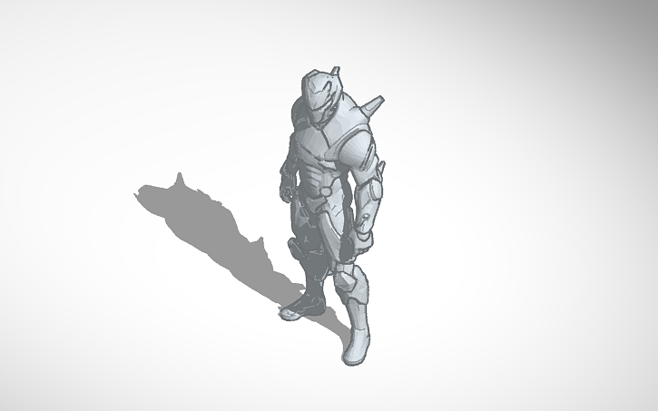Fortnite Omega Skin Tinkercad