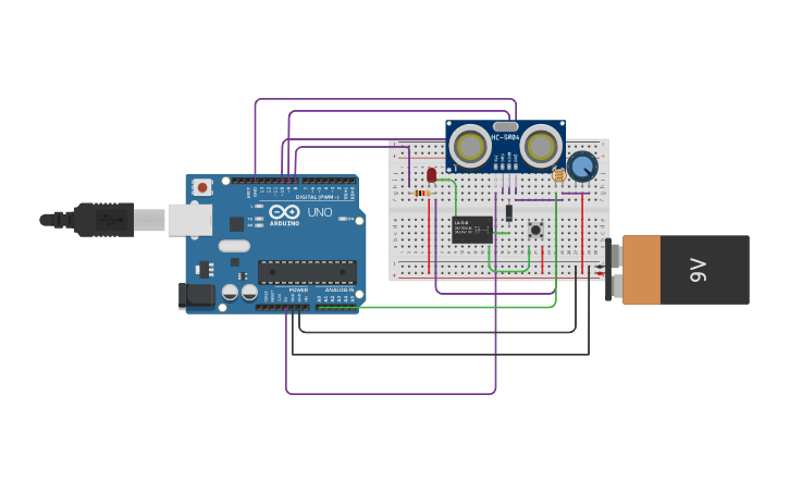 Circuit design Mini Project 2 - Tinkercad