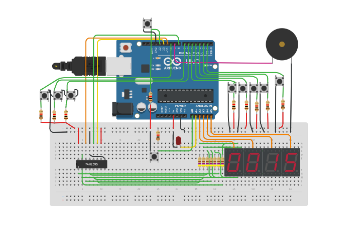 Circuit design Timer - Tinkercad