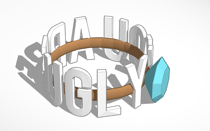 3D design Ring - Tinkercad