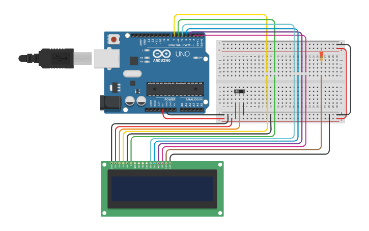 Circuit design Clock - Tinkercad