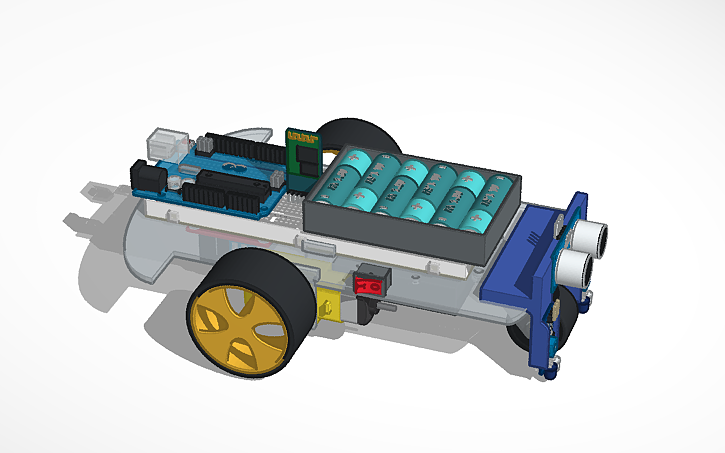 3D design KIT V2 ROBOT EDITION - MONTADO - Tinkercad