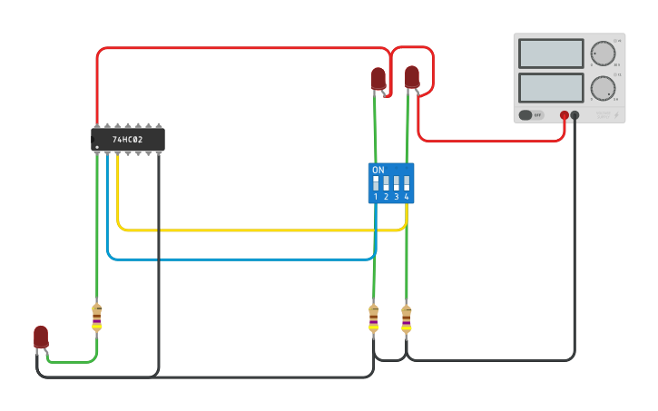 Circuit design DIAGRAMA 5 | Tinkercad