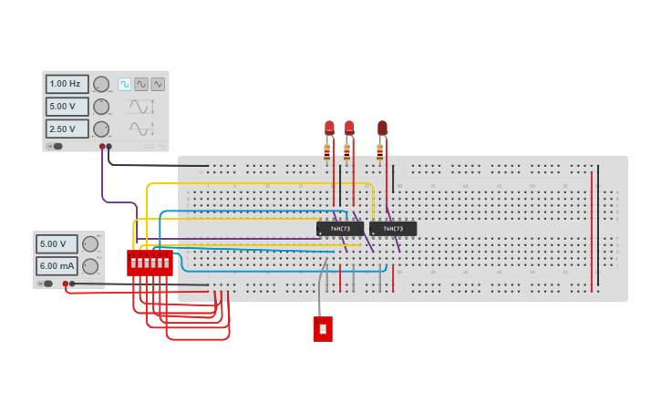 Circuit design coa_lab - Tinkercad