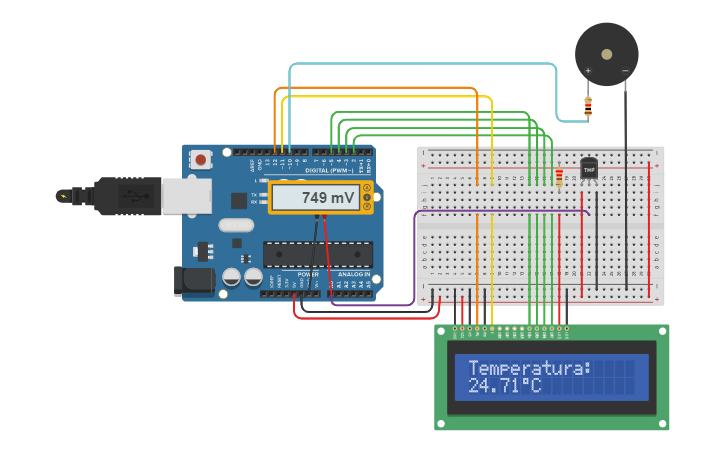 Circuit design lpa12022 Projeto Temperatura Simples acionando buzzer ...