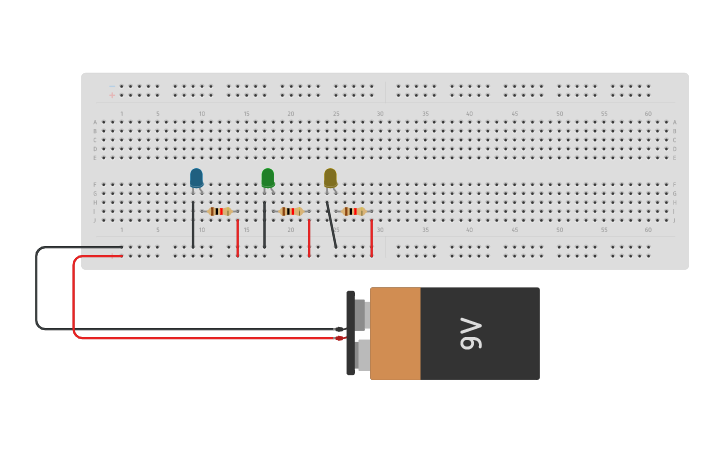 Circuit design Circuito Paralelo Andrea Cisneros 7°C | Tinkercad
