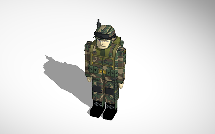 3D design USDR New Combat Military Uniform (2nd Revamp) | Tinkercad