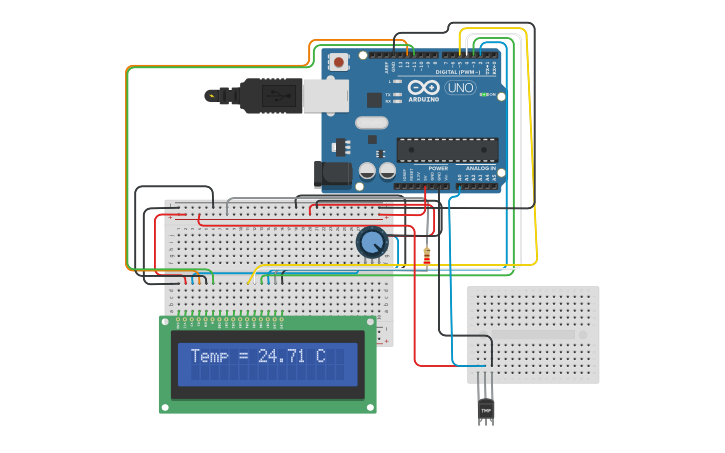 Circuit design arduino - Tinkercad