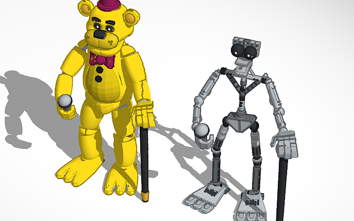 Addressing the golden Freddy is fredbear situation.