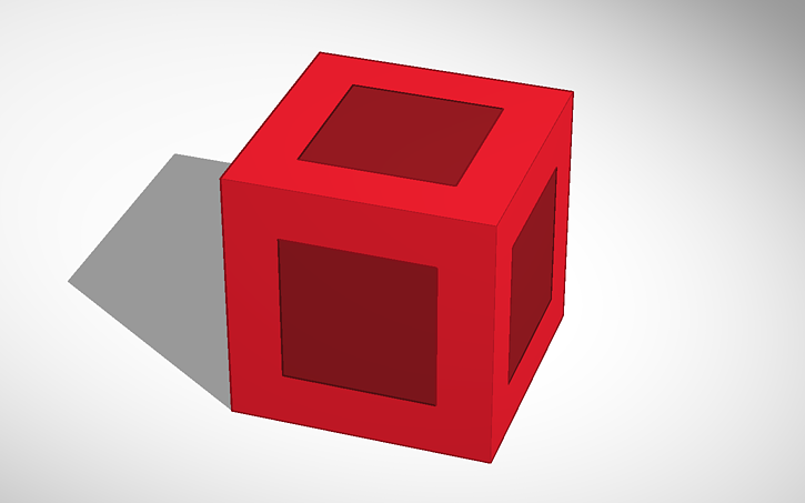 Minecraft Redstone Block Tinkercad