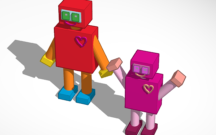 3D design robots - Tinkercad