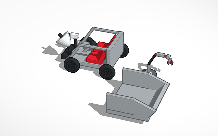 3D design Rover | Tinkercad